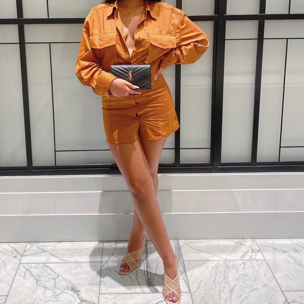 zara button down shirt dress